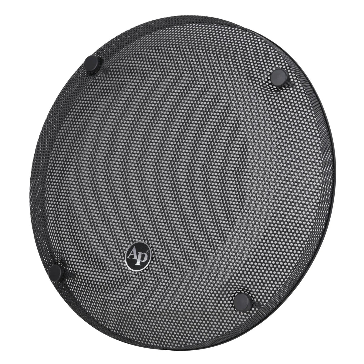 Audiopipe TXX-GR15HX 15 in subwoofer mesh grill, black mesh with four corner mounting holes