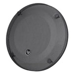 Audiopipe TXX-GR15HX 15 in subwoofer mesh grill, black mesh with four corner mounting holes