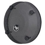 Audiopipe 8-inch subwoofer mesh grill, black perforated grille with AP logo and screws