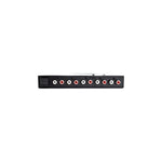 ORION 11-band parametric equalizer rear panel with RCA inputs and outputs, black housing