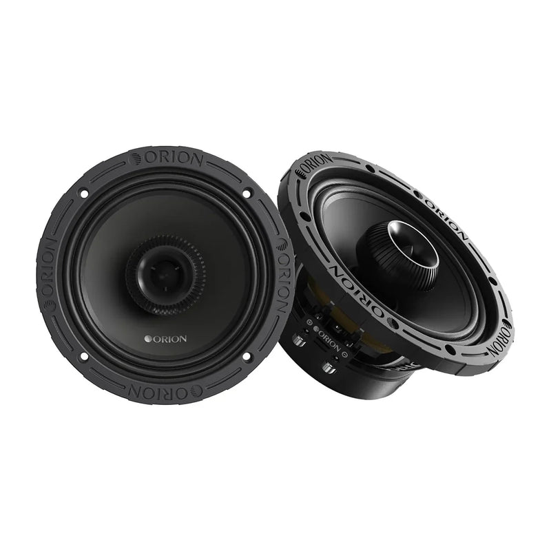 Orion 6.5-inch water-resistant coaxial midrange speakers, pair