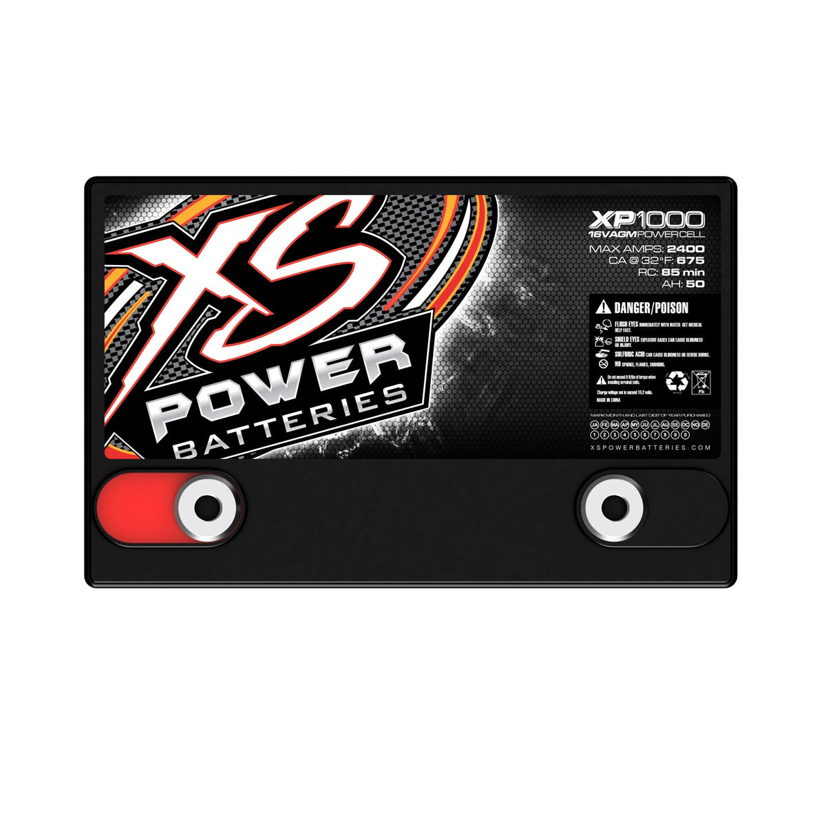 XS Power XP1000 16V AGM Battery