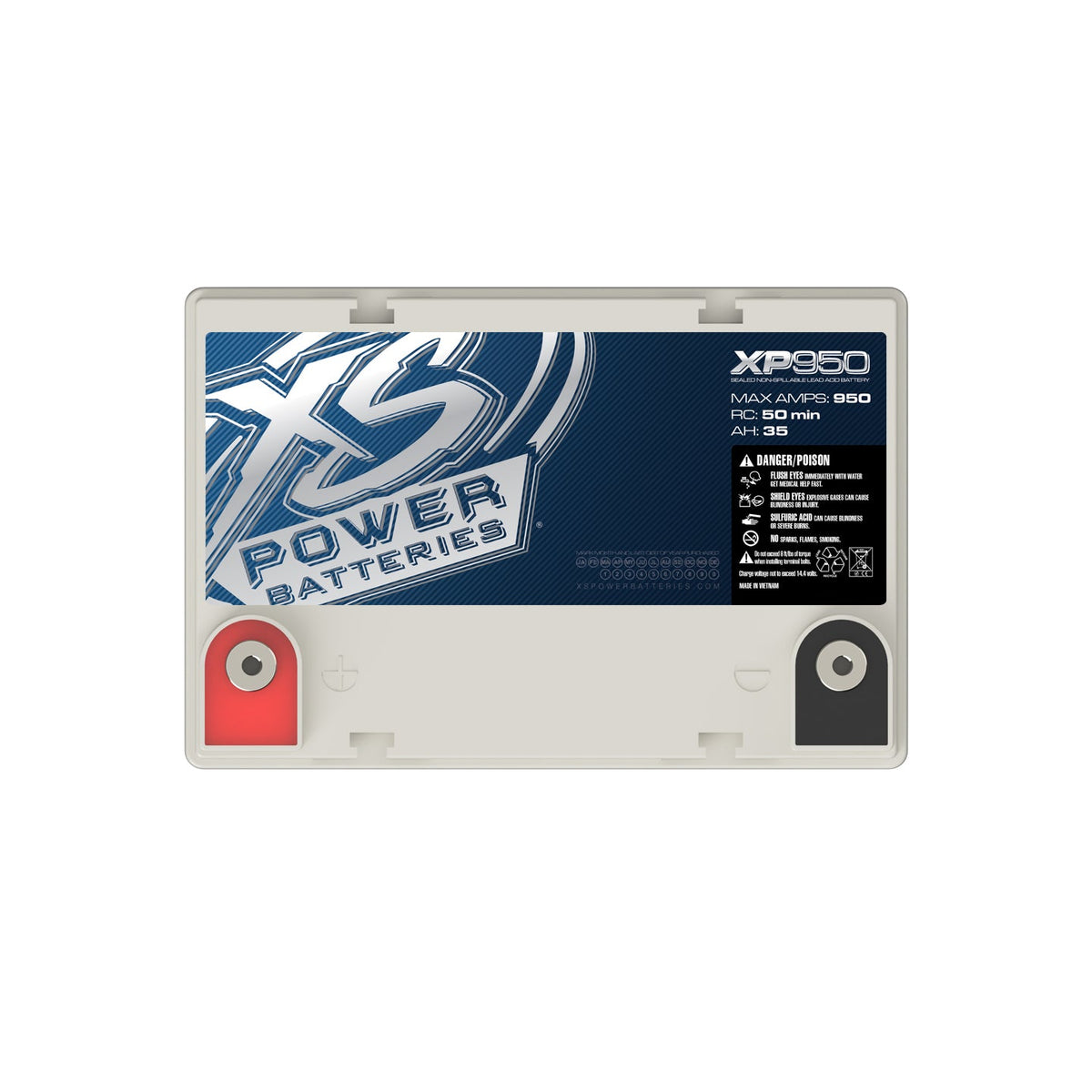 XS Power XP950 12V AGM Secondary Reserve Battery