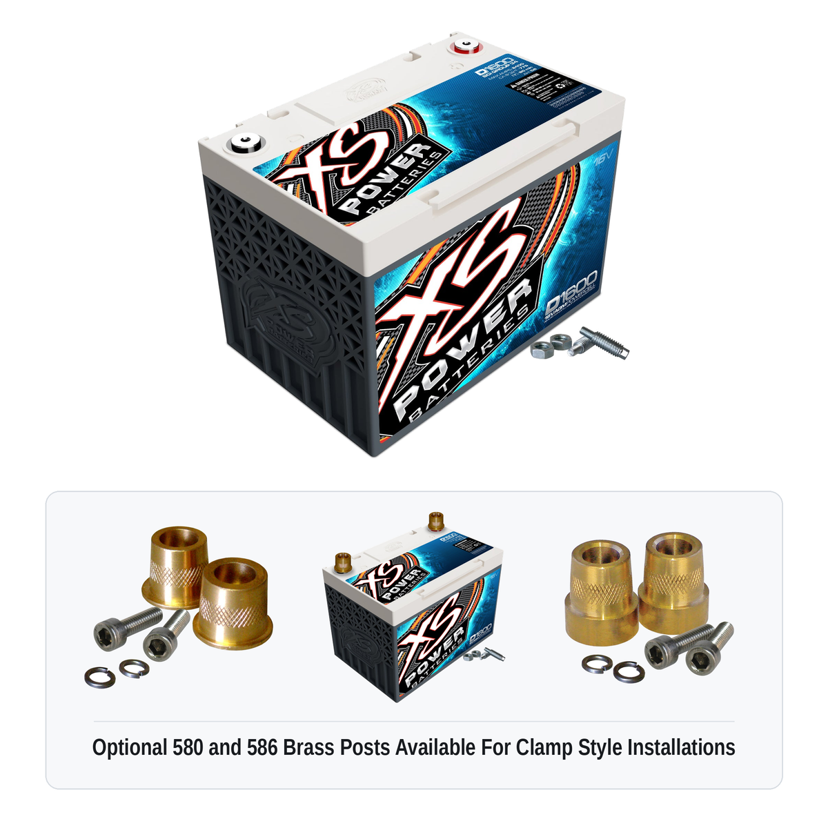 XS Power D1600 16V AGM Battery