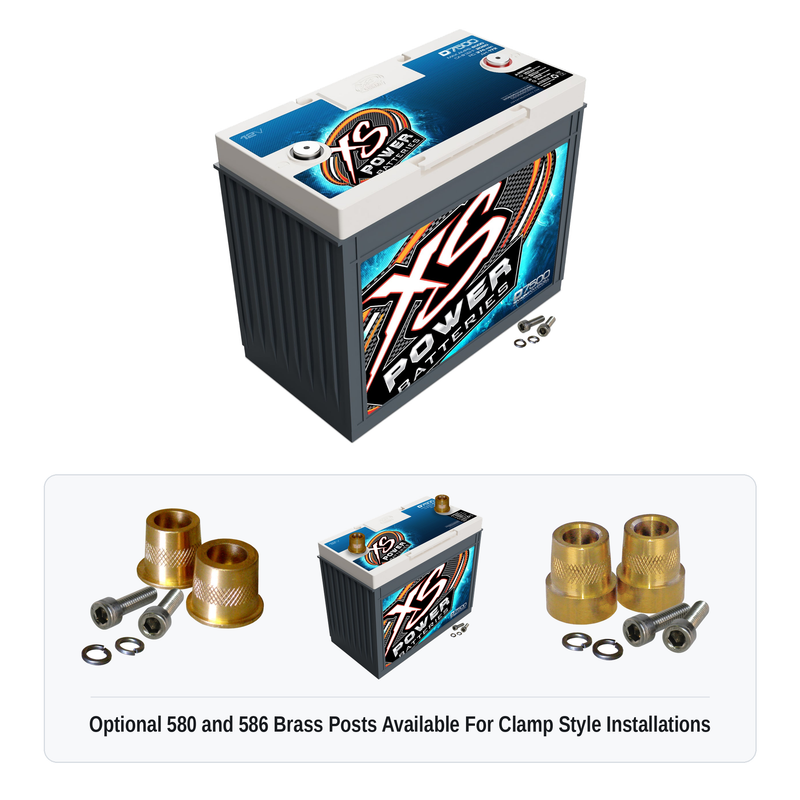 XS Power D7500 Group GC12 12V AGM Battery