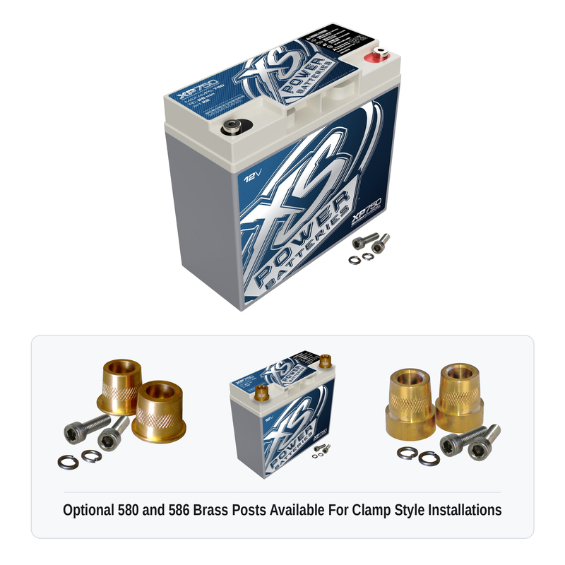 XS Power XP750 12V AGM Secondary Reserve Battery