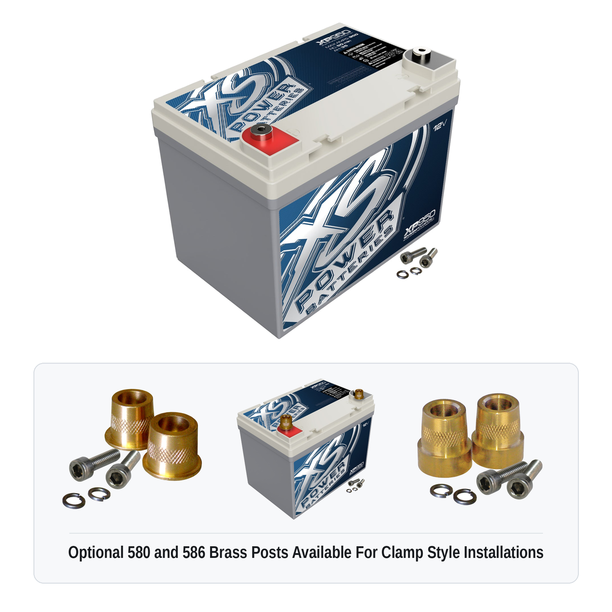 XS Power XP950 12V AGM Secondary Reserve Battery