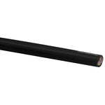 Black 8-wire speaker cable with printed logo on cable sleeve