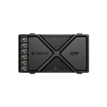 Car audio crossover with wiring terminals and Orion XTR faceplate