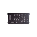 3-way electronic crossover with black control panel, knobs, and XTR-X3R labeling