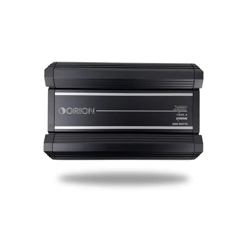 Orion XTR1000.4 4-channel car amplifier, black metal with front logo