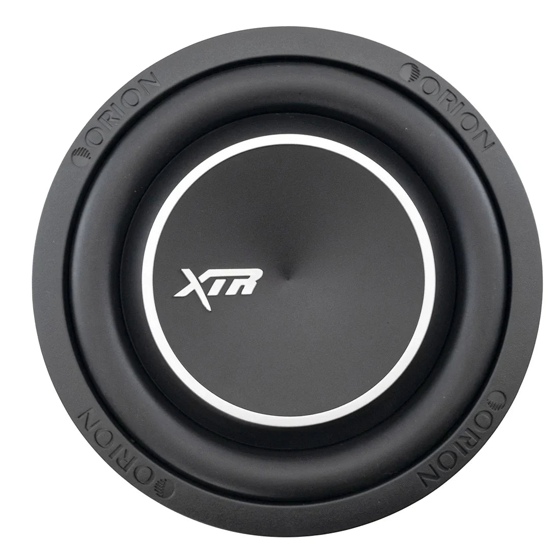 12-inch shallow subwoofer with black cone and XTR badge