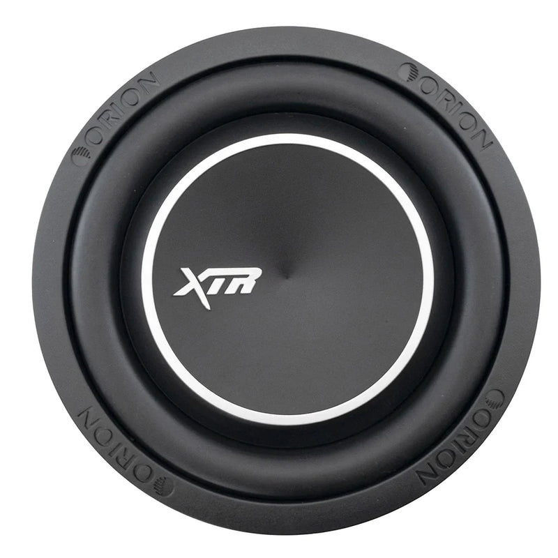 12-inch shallow subwoofer with black cone and XTR badge