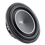 12-inch shallow-mount car subwoofer with XTR cone and black basket