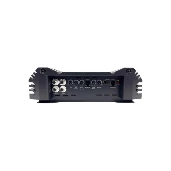 Orion XTR1500.1Dz rear control panel with RCA inputs and speaker outputs