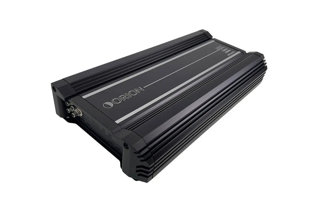 Orion XTR1500.2 2-channel car amplifier with ribbed black metal heat sink