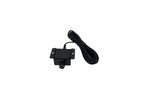 Amplifier accessory wiring harness with inline module and cable, black