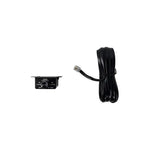 Black amplifier wiring harness and small bass control module