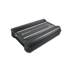 Orion XTR2500.1Dz monoblock amplifier, black finned metal case with Orion logo