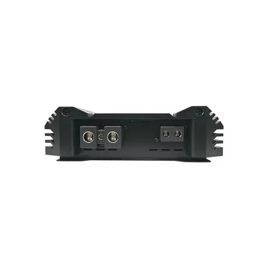 Orion XTR2500.1Dz monoblock amplifier rear panel with power/ground screw terminals