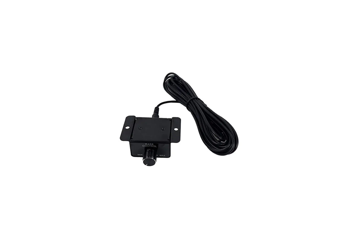 Audio control module with mounting bracket and attached wiring harness