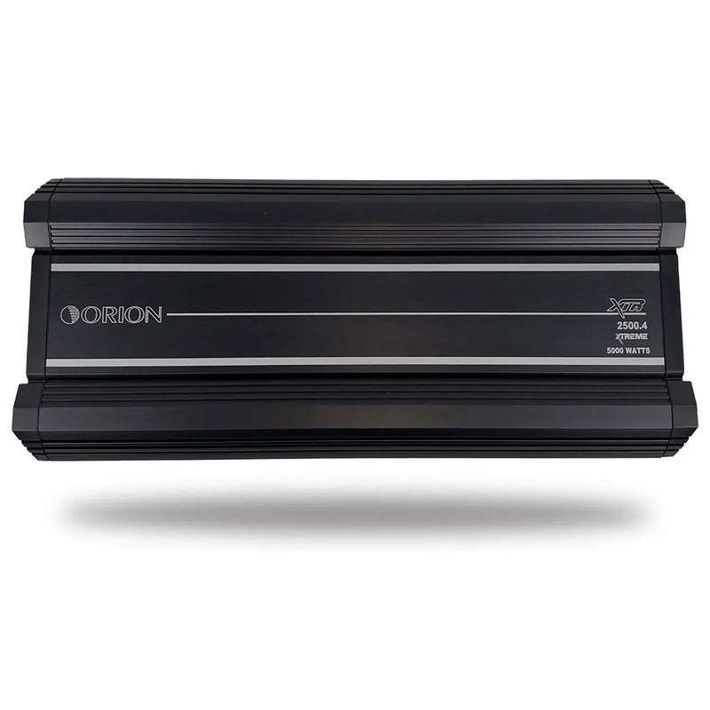 Orion XTR2500.4 4-channel Class A/B car amplifier, black metal chassis