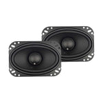Orion 4x6" coaxial car speakers, pair with black grilles and tweeters