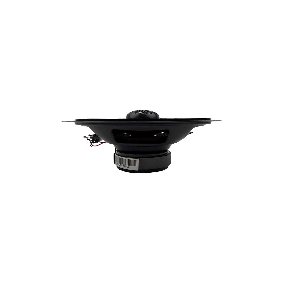 Orion 4x6" coaxial speaker, thin side profile with black tweeter