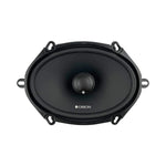 Black 5x7 coaxial car speaker with central tweeter dome and ORION logo