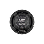 Black 6.5in coaxial speaker back plate with ORION XTR label and screws