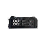 Orion XTRPRO4.1K amplifier rear connectors with multiple RCA ports and switches
