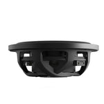 10-inch subwoofer driver side view showing mounting ring and internal frame