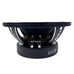 Orion 10-inch midrange speaker with terminals visible on inner back plate