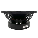 10 in midrange speaker driver rear terminals visible on black mounting plate