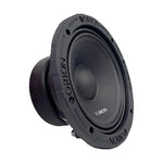 Orion 6.5" midrange speaker driver with black cone and side mounting tabs