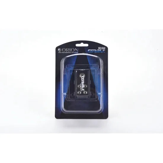 Packaged Orion fuse holder in blue blister card