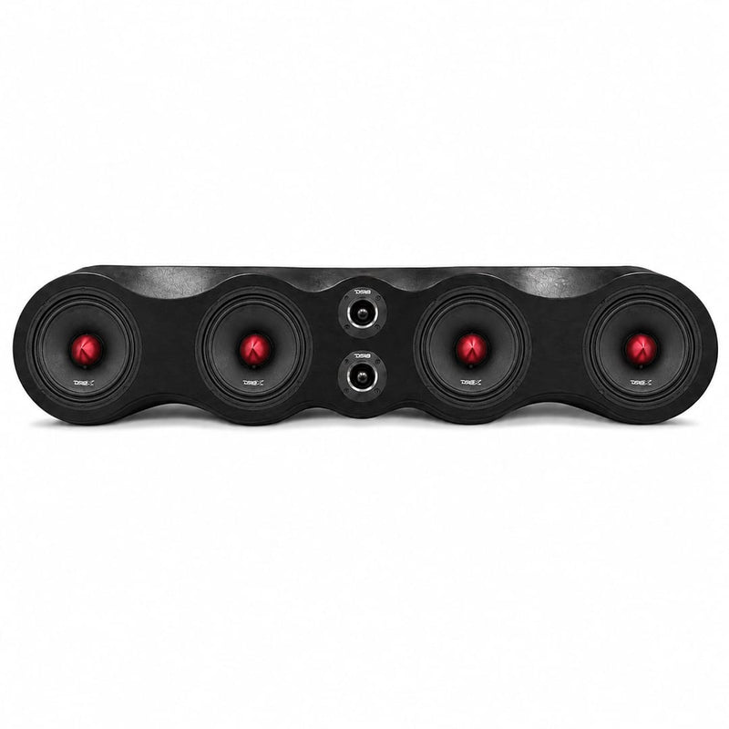 DS18 Roof Rack Speaker Combo (4) PROX6.4BM & (2) PRO-TWN1
