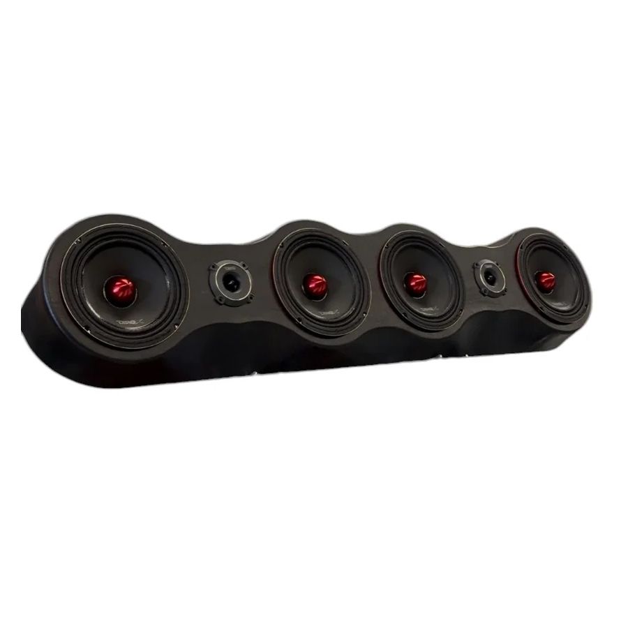 DS18 Roof Rack Speaker Combo (4) PROX6.4BM & (2) PRO-TWN1