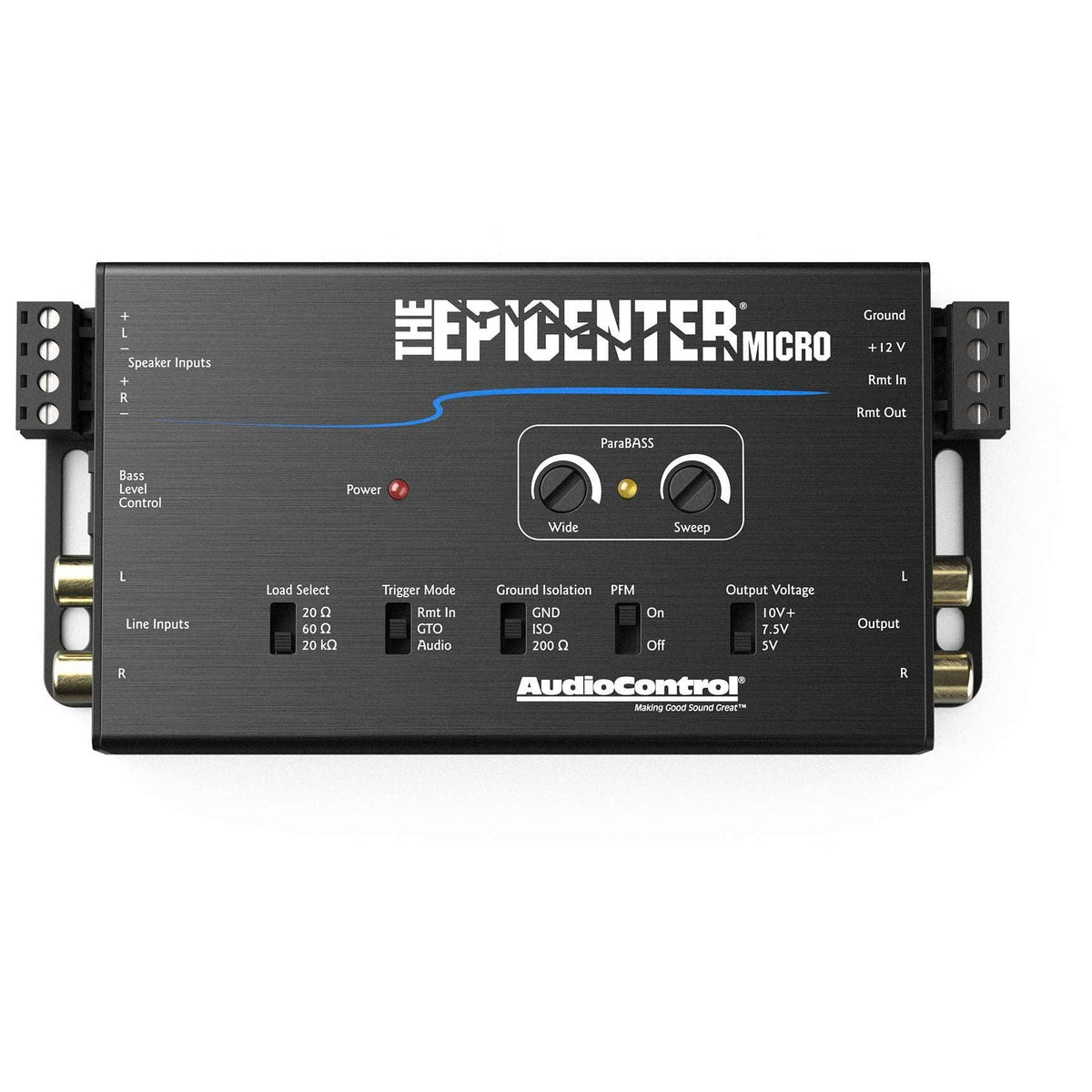 AudioControl Epicenter Micro Bass Restoration Processor With Remote Bass Level Control