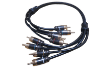 Full Tilt Audio HQ Series 4-Channel RCA Cable