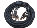Full Tilt Audio HQ Series 4-Channel RCA Cable