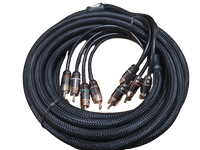 Full Tilt Audio HQ Series 4-Channel RCA Cable