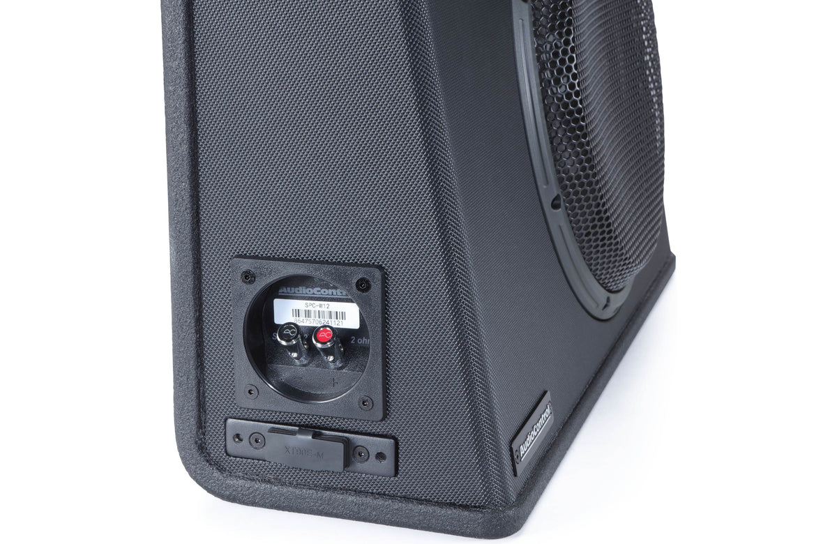 AudioControl Space Series 10"/12" 400W RMS Sealed Wedge Subwoofer Enclosure