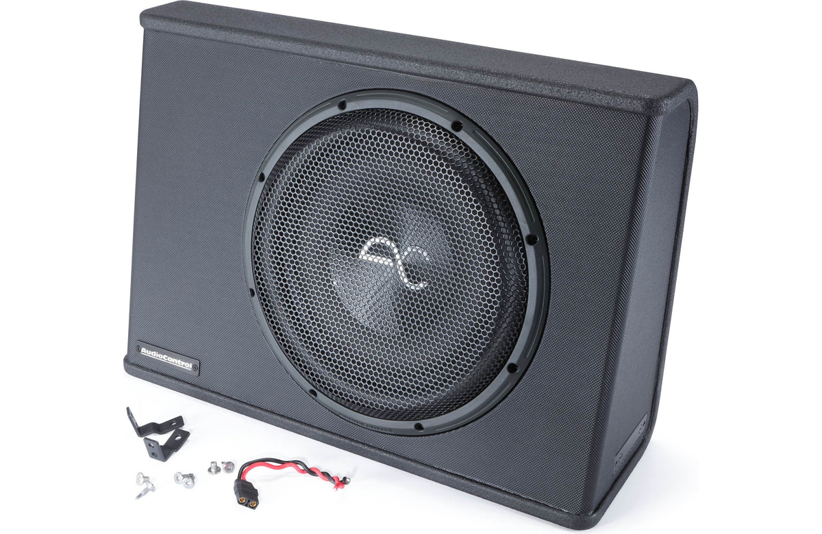 AudioControl Space Series 10"/12" 400W RMS Sealed Wedge Subwoofer Enclosure
