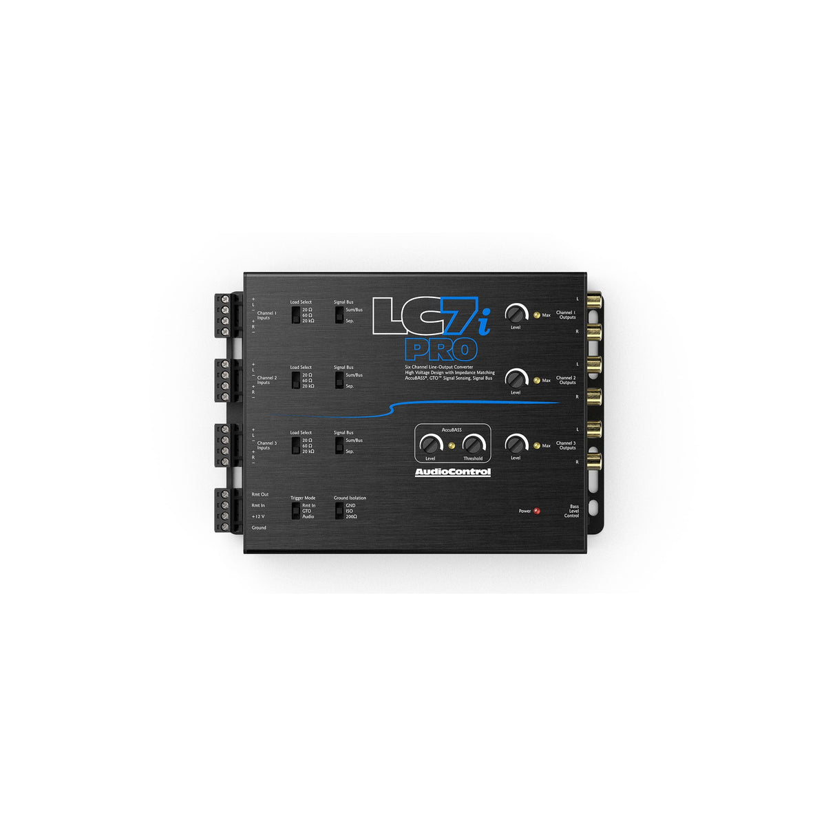 AudioControl LC7i PRO 6-Channel Line Output Convertor With Bass Restoration