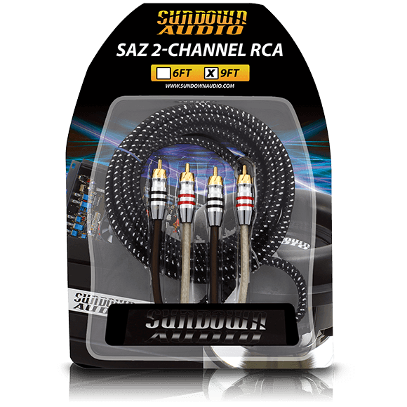 SAZ2-12FT SAZ 2-Channel RCA Interconnects