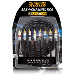 SAZ4-12FT SAZ 4-Channel RCA Interconnects