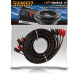 SB4-17FT 4-Channel RCA Interconnect Cables