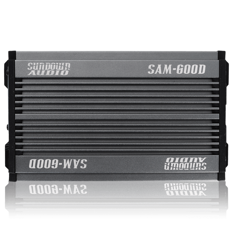 Sundown Powersports SAM-600D 600w Mono-Block Marine Micro Class D Amplifier SAMv.2